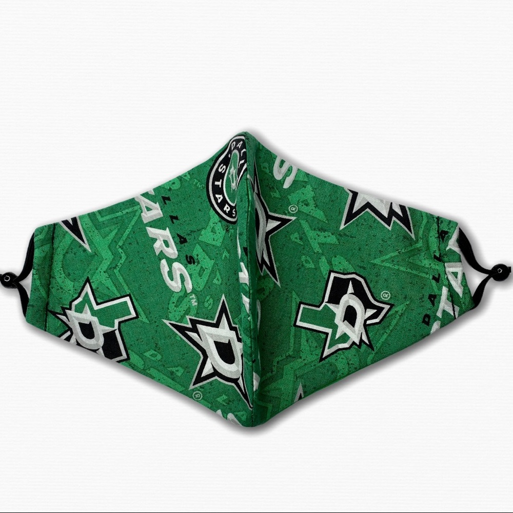DALLAS Stars Face Mask With Adjustable Straps